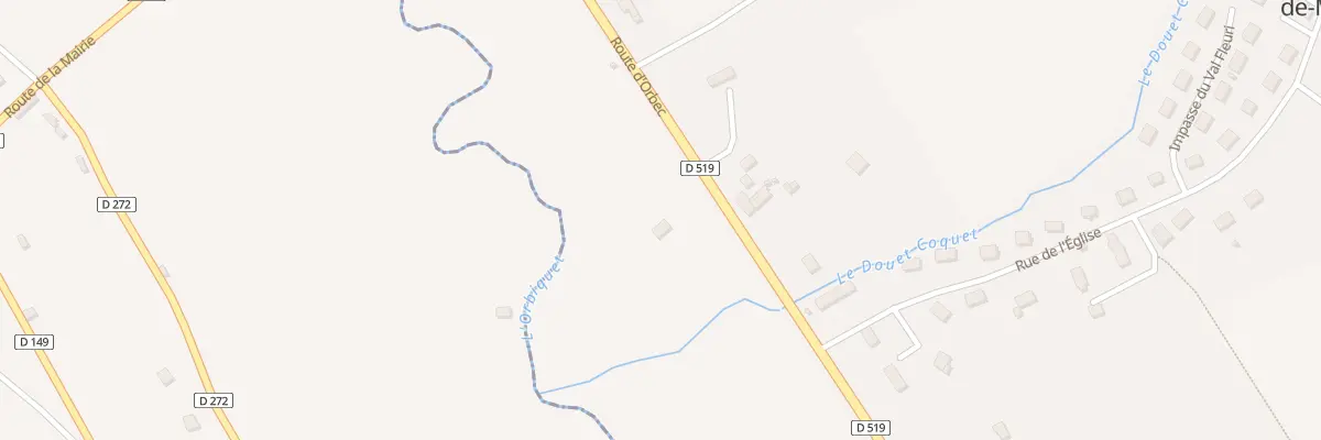 Plan du 626 Rte d’Orbec à Saint-Denis-de-Mailloc