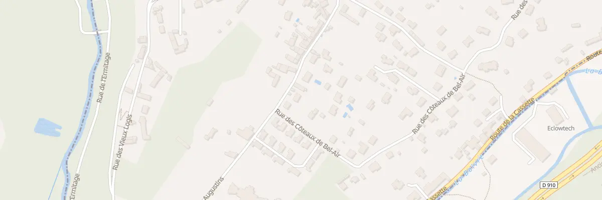 Plan du 17 Rue des Augustins à Biard
