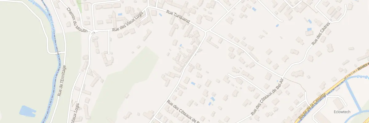 Plan du 14 Rue des Augustins à Biard