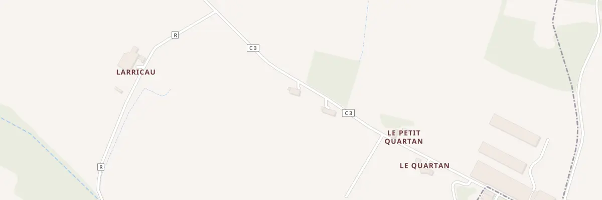 Plan du 414 Chem du Petit Quartan à Castelnau-d’Anglès