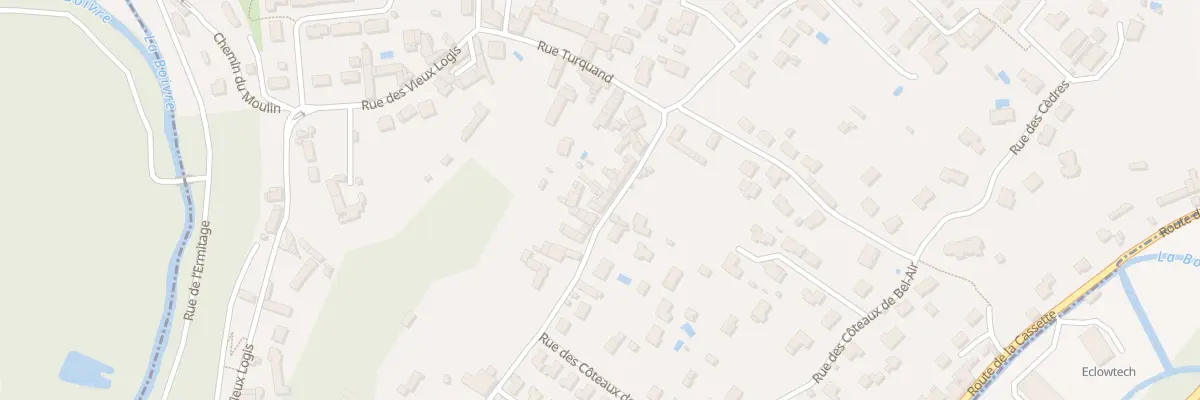 Plan du 12 Rue des Augustins à Biard