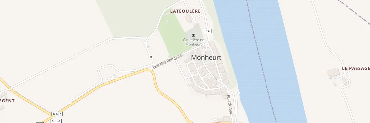 Plan du 20 Au Bourg à Monheurt