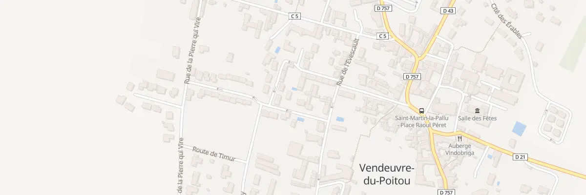 Plan du 4 Rue Charles Marthineau à Saint-Martin-la-Pallu