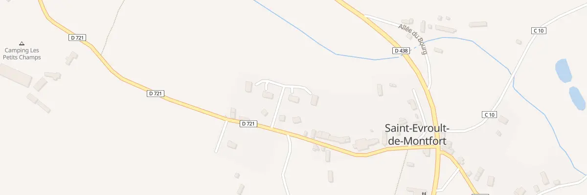 Plan du 4 Imp du Lotissement à Saint-Evroult-de-Montfort