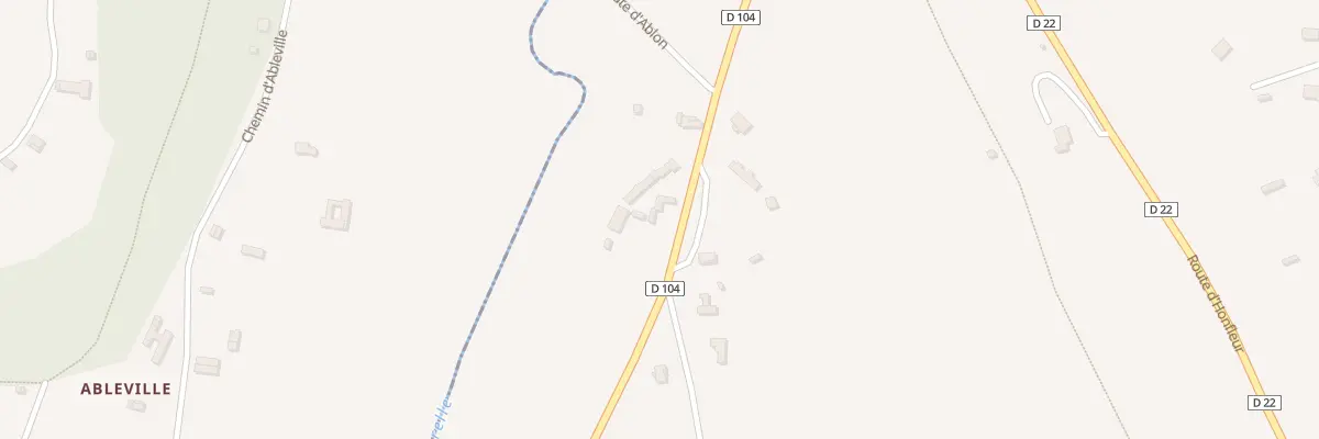 Plan du 718 Rte de la Morelle à Manneville-la-Raoult