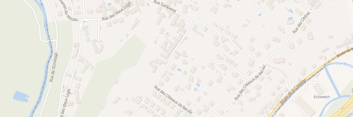 Plan du 11 Rue des Augustins à Biard