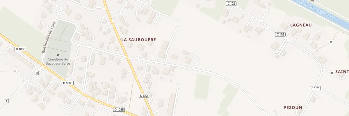 Plan du 135 Rue du 19 Mars 1962 à Buzet-sur-Baïse