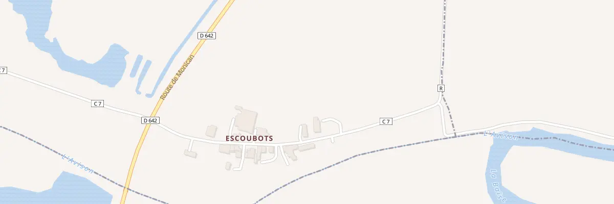 Plan du 546 Escoubots Nord à Damazan