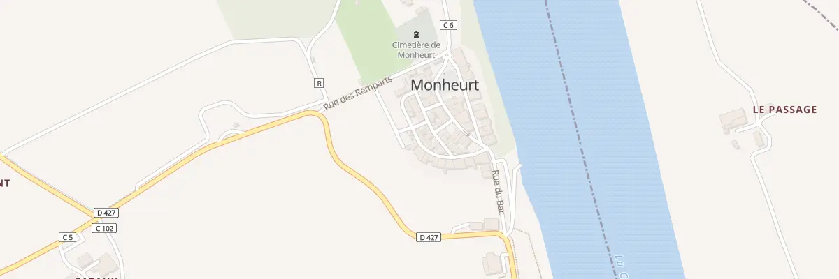 Plan du 145 Rue Pivache à Monheurt