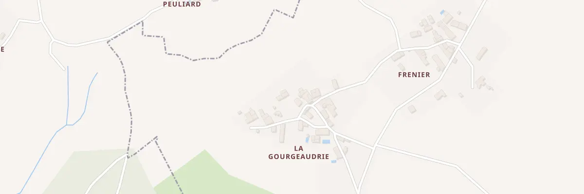 Plan du 11 La Gourgeaudrie à Genouillé