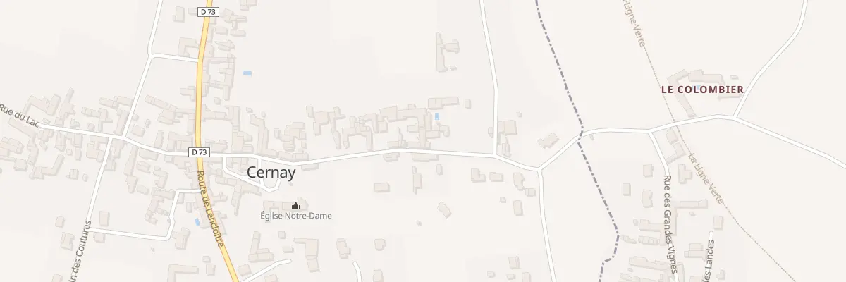 Plan du 37 Rue de la Fontaine d’Amour à Cernay