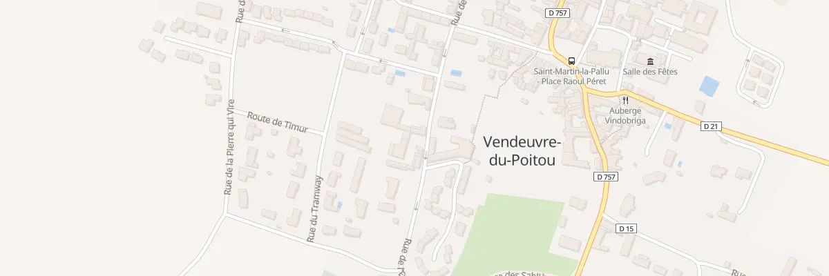 Plan du 24 Rue de l’Evescault à Saint-Martin-la-Pallu