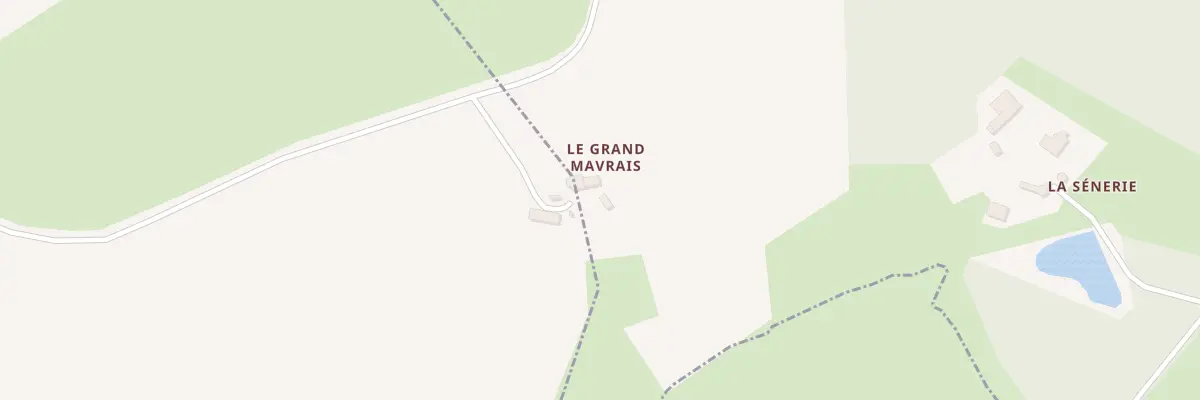 Plan du 5295 Les Mavrais à Courcemont