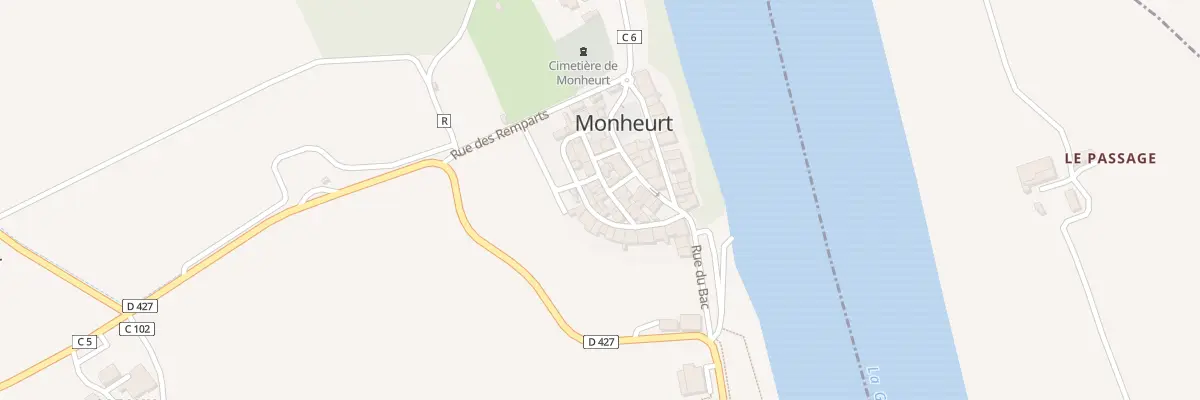 Plan du 80 Rue Pardaillan à Monheurt