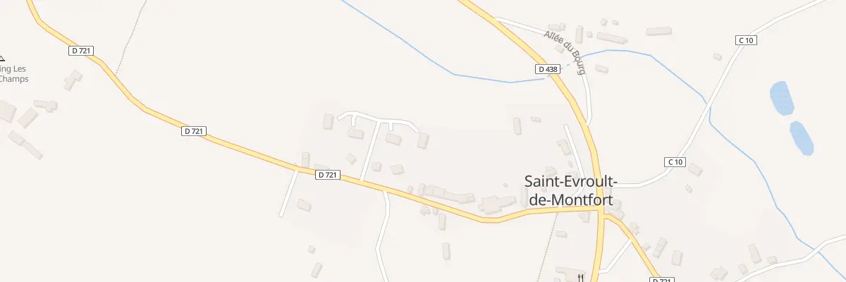 Plan du 6 Imp du Lotissement à Saint-Evroult-de-Montfort