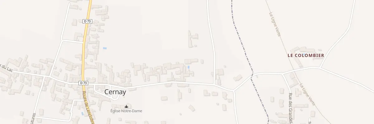 Plan du 41 Rue de la Fontaine d’Amour à Cernay