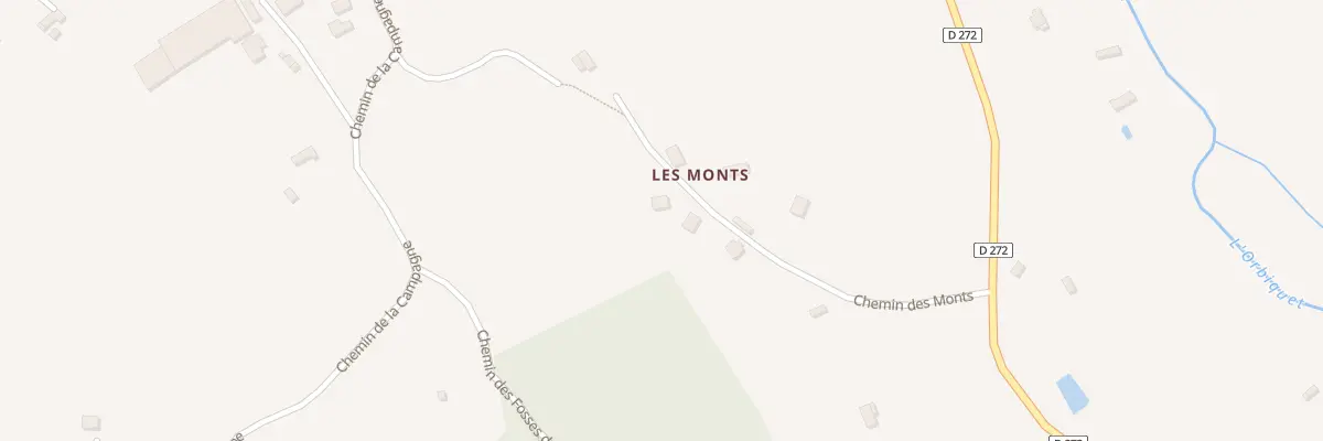 Plan du 269 Che des Monts -St Pierre de M- à Valorbiquet