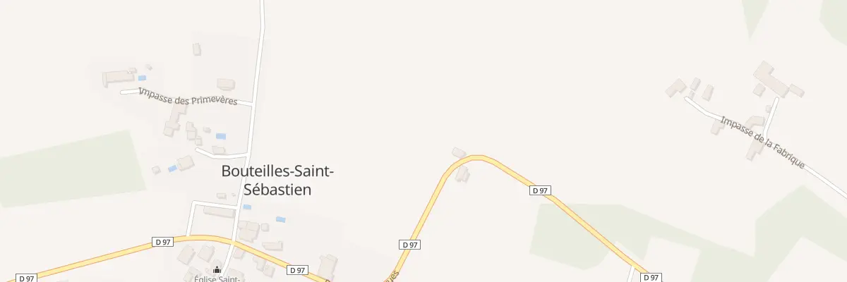 Plan du 1310 Rte des Bellevues à Bouteilles-Saint-Sébastien