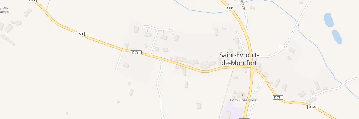 Plan du 123 Le Bourg à Saint-Evroult-de-Montfort