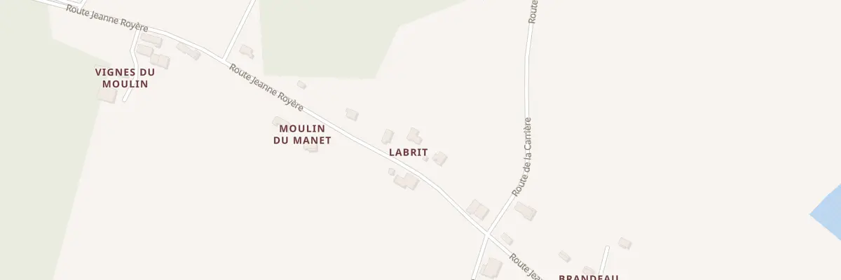 Plan du 9999 Labrit à Peyrière