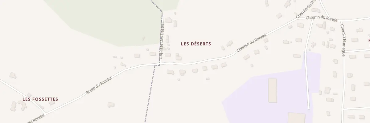 Plan du 1004 Che du Rondel à Firfol