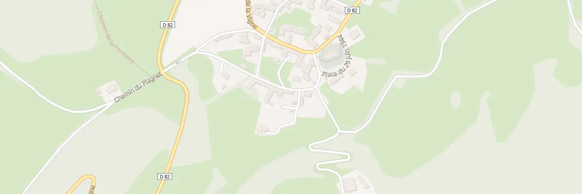 Plan du 7 Che du Val d’Arros à Tilhouse
