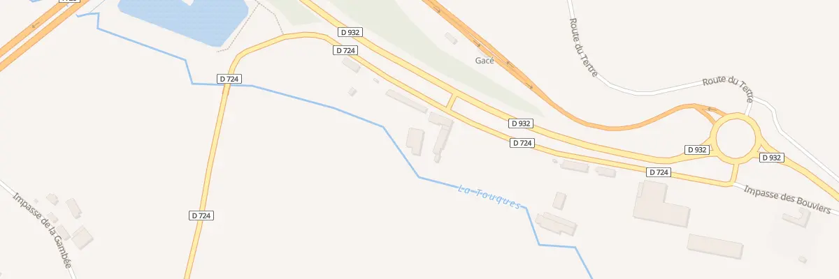 Plan du 379 Rte de la Faudinière à Coulmer