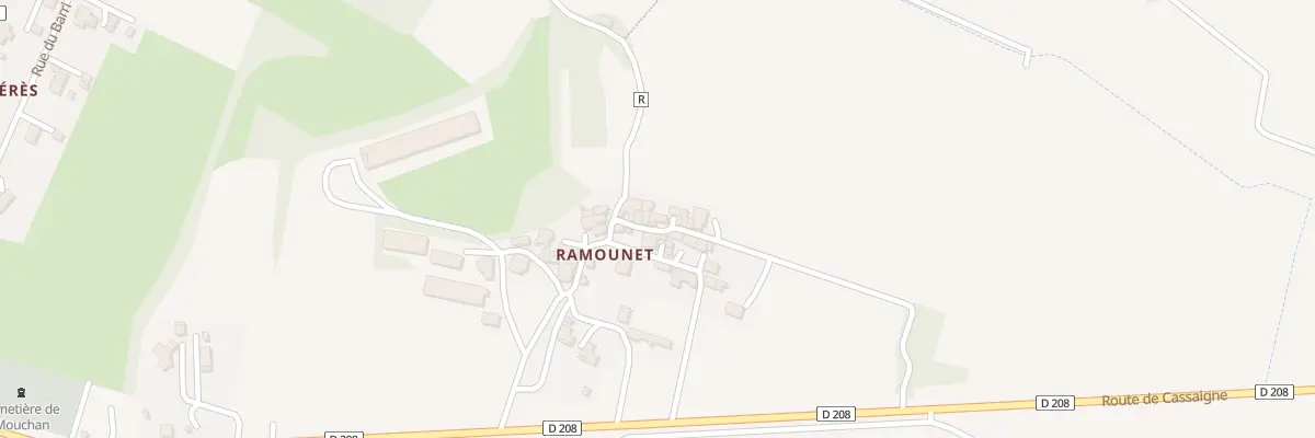Plan du 55 Rue Françoise Hodde à Mouchan