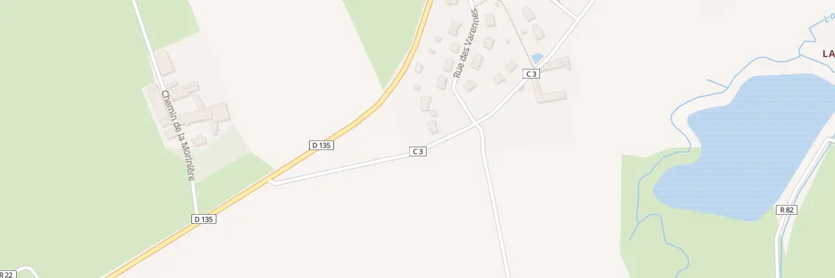 Plan du 14 Rue des Varennes à Villiers-au-Bouin