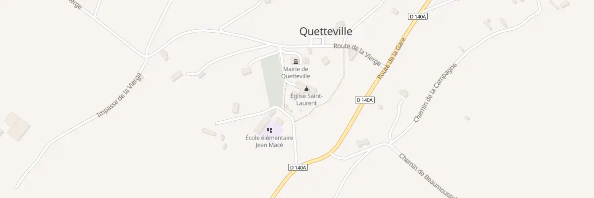 Plan du 78 Che de l’École à Quetteville