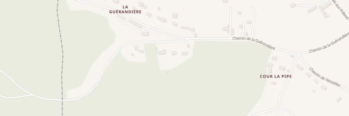 Plan du 39 Che Fosse aux Loups à Firfol
