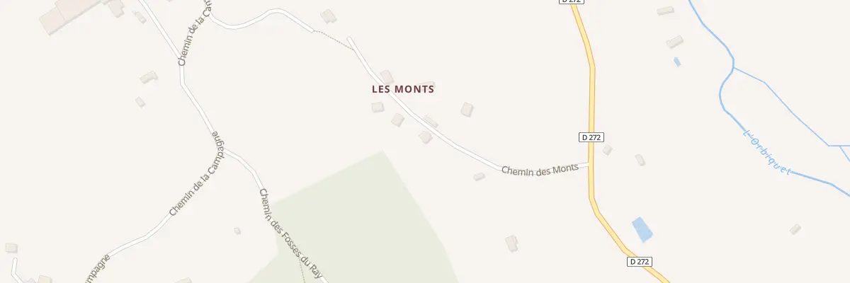 Plan du 183 Che des Monts -St Pierre de M- à Valorbiquet