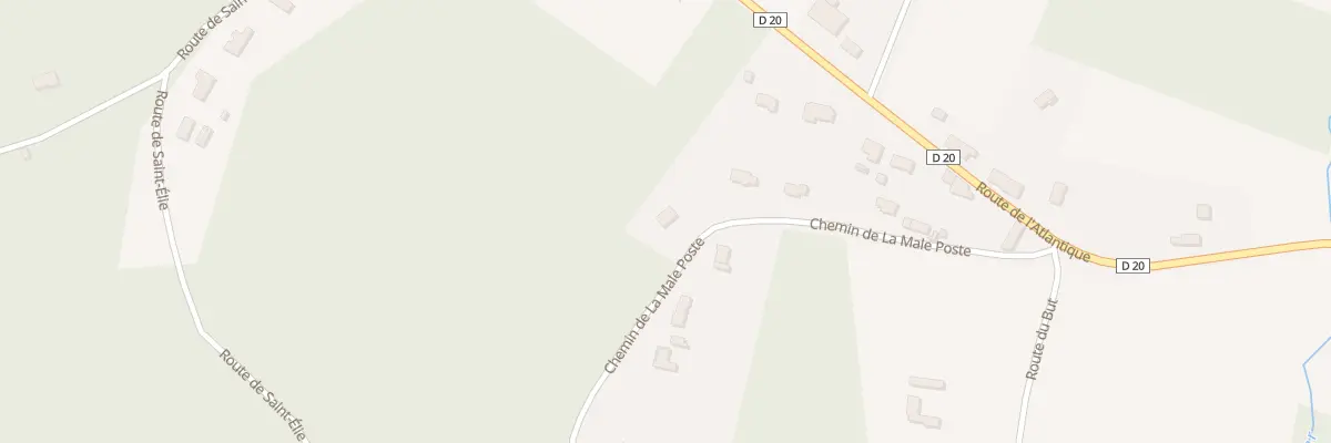 Plan du 15 Rue de la Malle-Poste à Ribérac