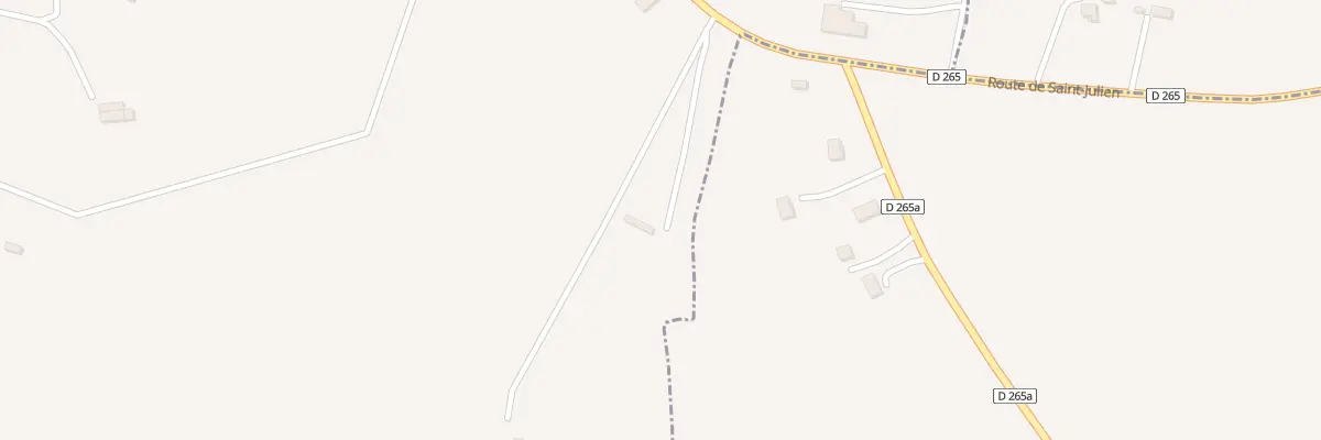 Plan du 674 Rte du Faulq à Blangy-le-Château