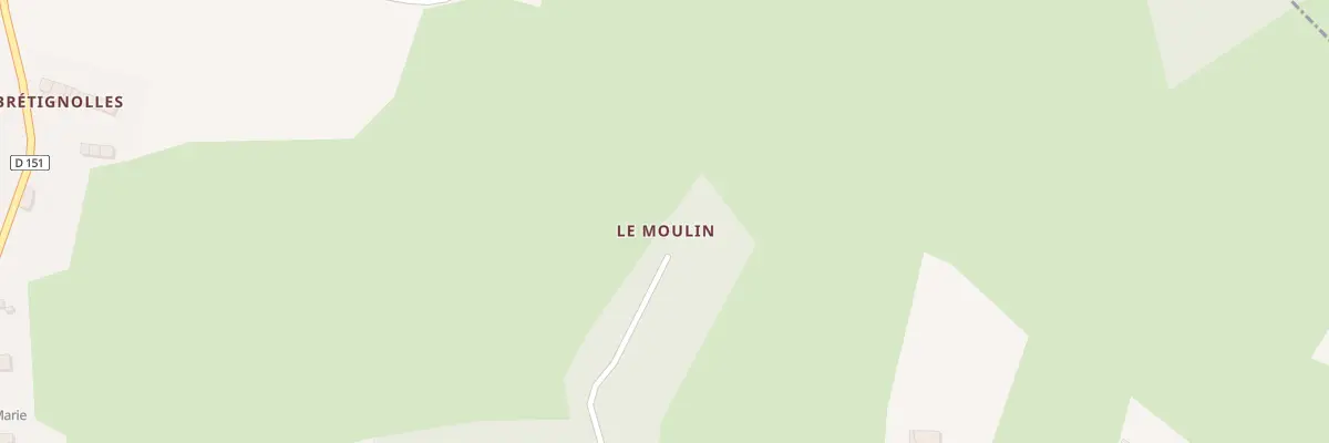 Plan du 5059 Le Moulin à Louzes