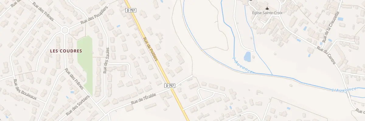 Plan du 22T Rue de Poitiers à Migné-Auxances