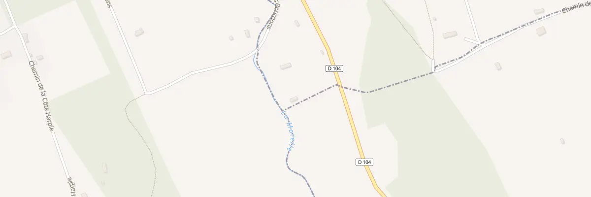 Plan du 3196 Rte de la Morelle à Manneville-la-Raoult