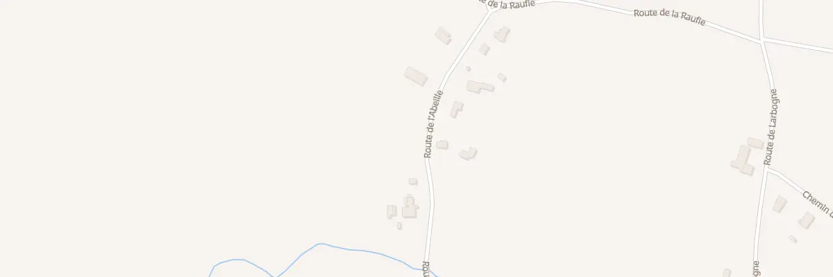 Plan du 25 Rte de l’Abeille à Saint-Pierre-d’Eyraud