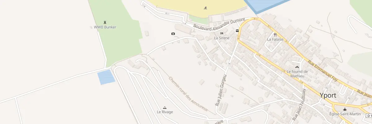 Plan du 2 Rue Jean Helie à Yport