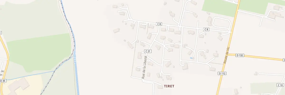 Plan du 84 Rue de la Liberte à Marambat