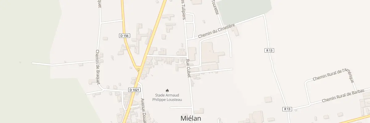 Plan du 5 Rue du Cubet à Miélan