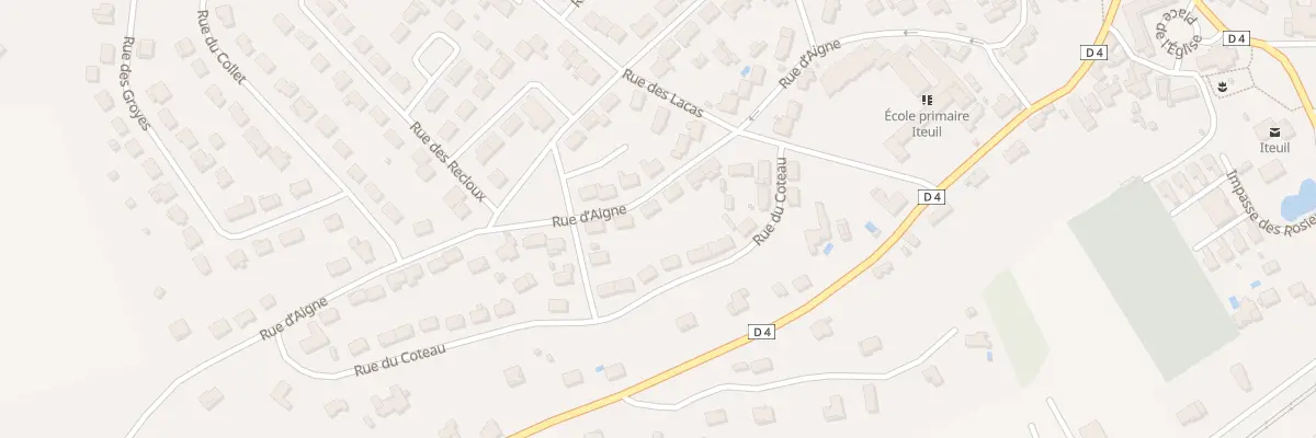 Plan du 17 Rue d’Aigne à Iteuil