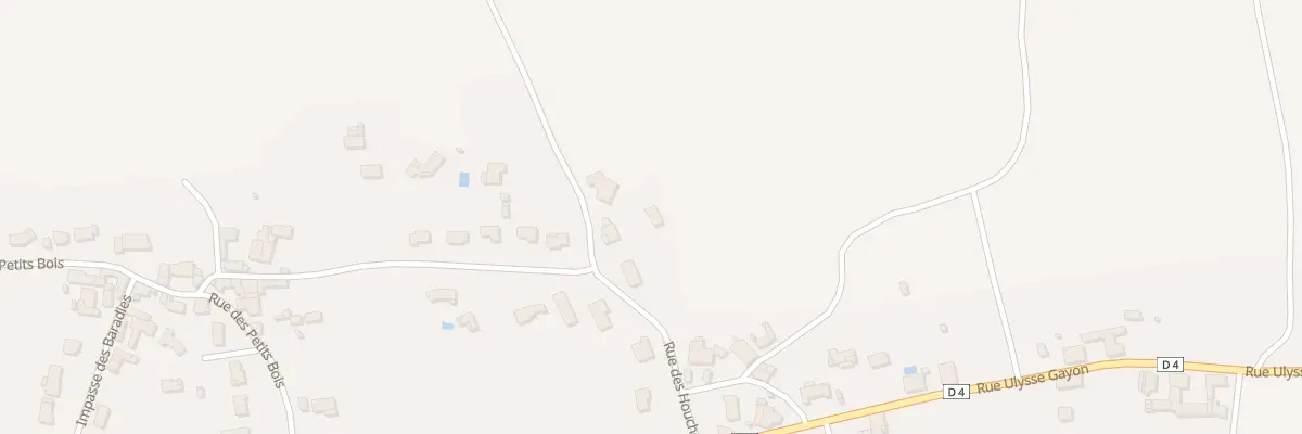 Plan du 8 Che de Prazelle à Bouëx