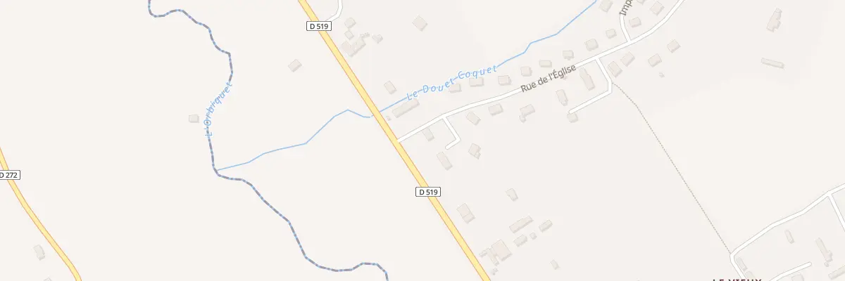 Plan du 2 Rue de l’Église à Saint-Denis-de-Mailloc