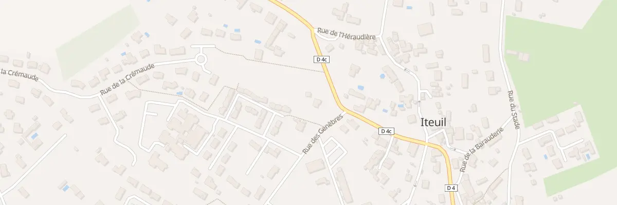 Plan du 31 Rue de Ruffigny à Iteuil