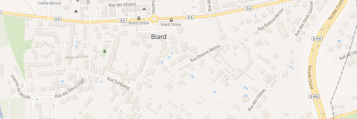 Plan du 7 Rue Étienne Berton à Biard