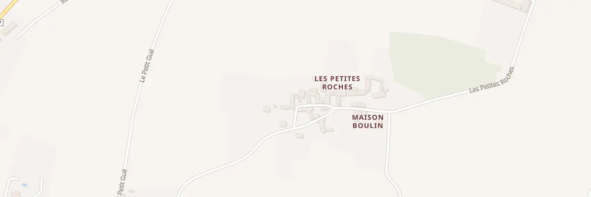 Plan du 16 Les Petites Roches à Saint-Martin-la-Pallu