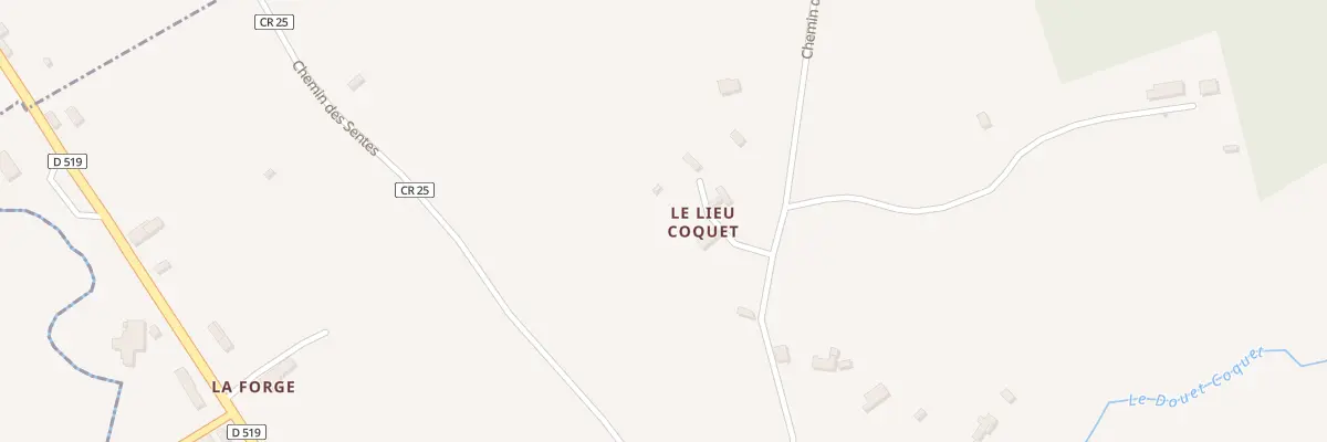 Plan du 5151 Le Lieu Coquet à Saint-Denis-de-Mailloc