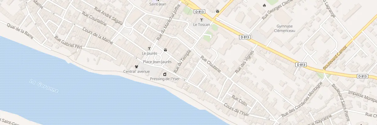Plan du 10 Rue du Temple à Tonneins