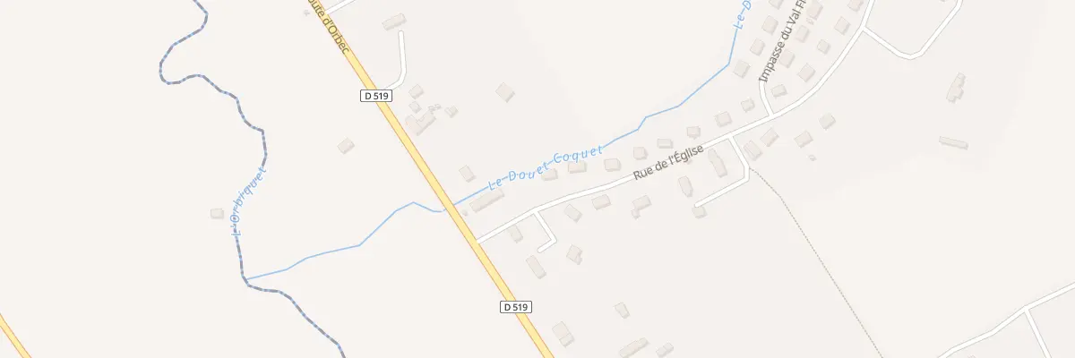Plan du 1B Rue de l’Église à Saint-Denis-de-Mailloc